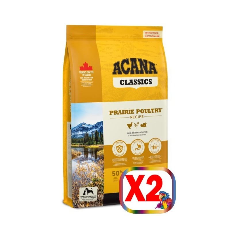 ACANA PRAIRIE POULTRY KG.9,7  *acquisto minimo 2pz*
