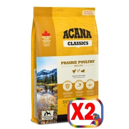 ACANA PRAIRIE POULTRY KG.9,7  *acquisto minimo 2pz*