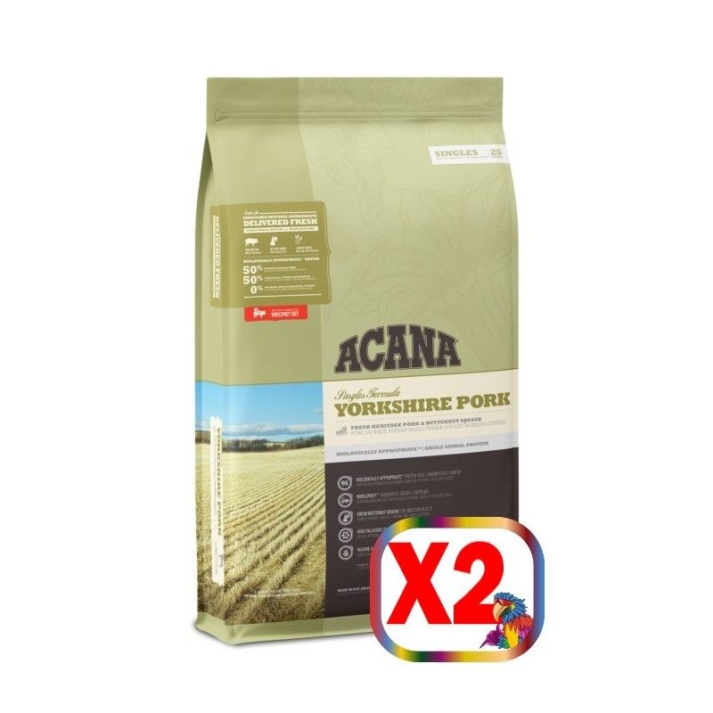 ACANA YORKSHIRE PORK KG.11,4 *acquisto minimo 2pz*
