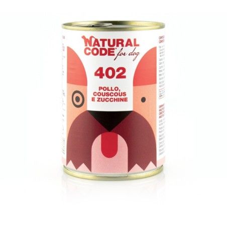 NATURAL CODE GR.400 POLLO COUS COUS ZUCCHINI -402-