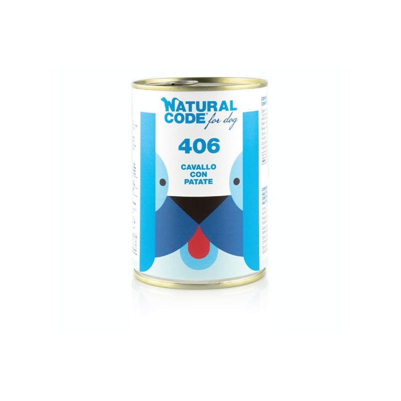 NATURAL CODE GR.400 CAVALLO PATATE -406