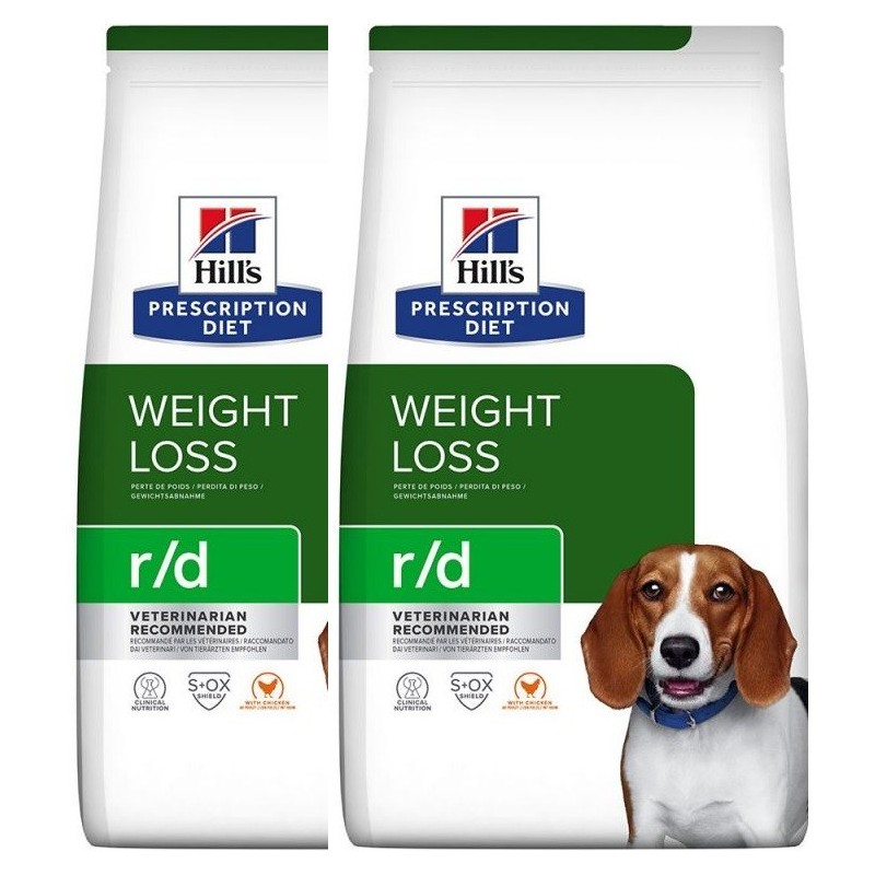 HILL'S R/D CANE KG.10 **acquisto minimo 2 sacchi*prezzo riferito alla singola confezione*