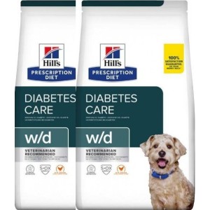 HILL'S PRESCRIPTION DIET W/D ALIMENTO PER CANI CON POLLO  KG.10 **acquisto minimo 2 sacchi*prezzo riferito alla singola confezio