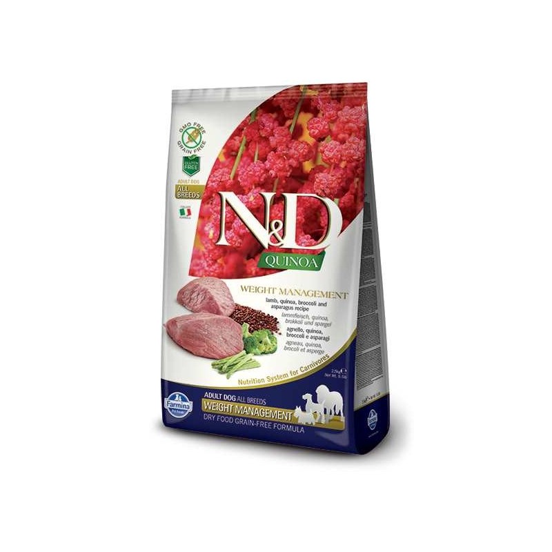 FARMINA N&D QUINOA ADULT ALL BREED DIGESTION AGNELLO 7 KG