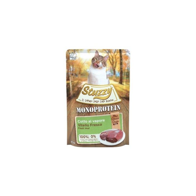 STUZZY MONOPROTEIN BUSTA 85GR VITELLO FRESCO 