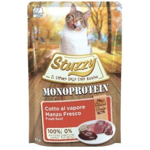 STUZZY MONOPROTEIN BUSTA 85GR MANZO FRESCO
