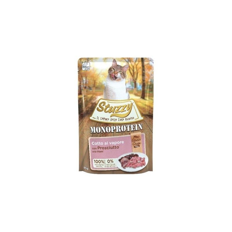 STUZZY MONOPROTEIN BUSTA 85GR PROSCIUTTO