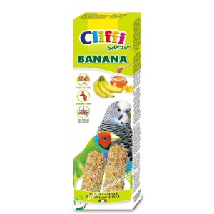 CLIFFI STICKS PAPPAGALLINI BANANA MIELE 