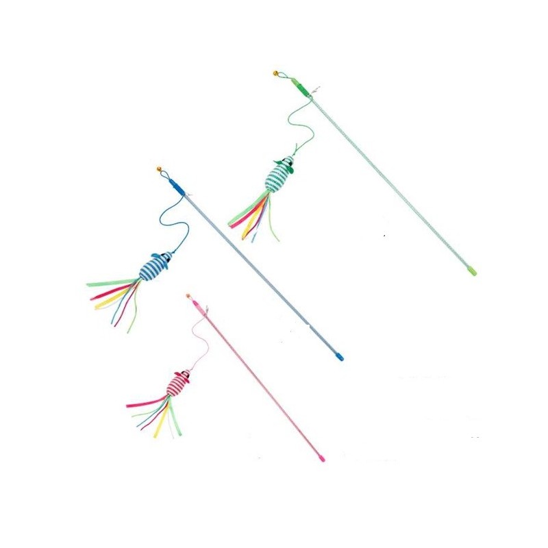 REX GIOCO CANNETTA TOPO CON PIUME 