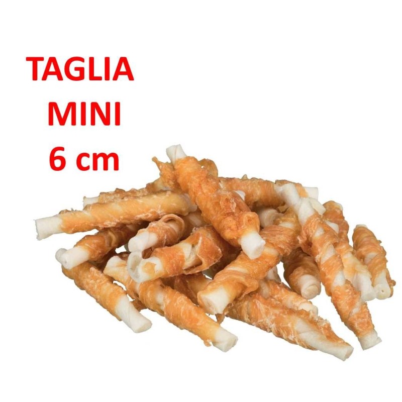 TRIXIE BASTONCINI MINI CON POLLO 6 CM