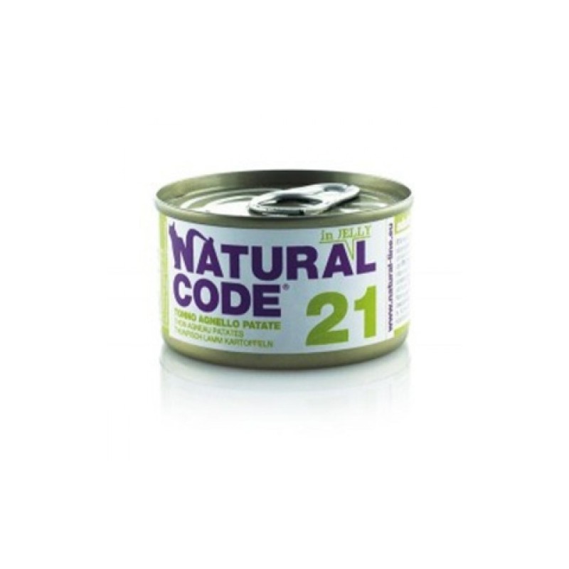 NATURAL CODE GR.85 JELLY TONNO AGNELLO PATATE -21