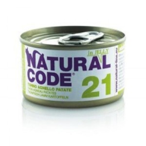 NATURAL CODE GR.85 JELLY TONNO AGNELLO PATATE -21