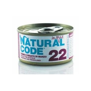 NATURAL CODE GR.85 JELLY TONNO FEGATO DI MANZO -22-
