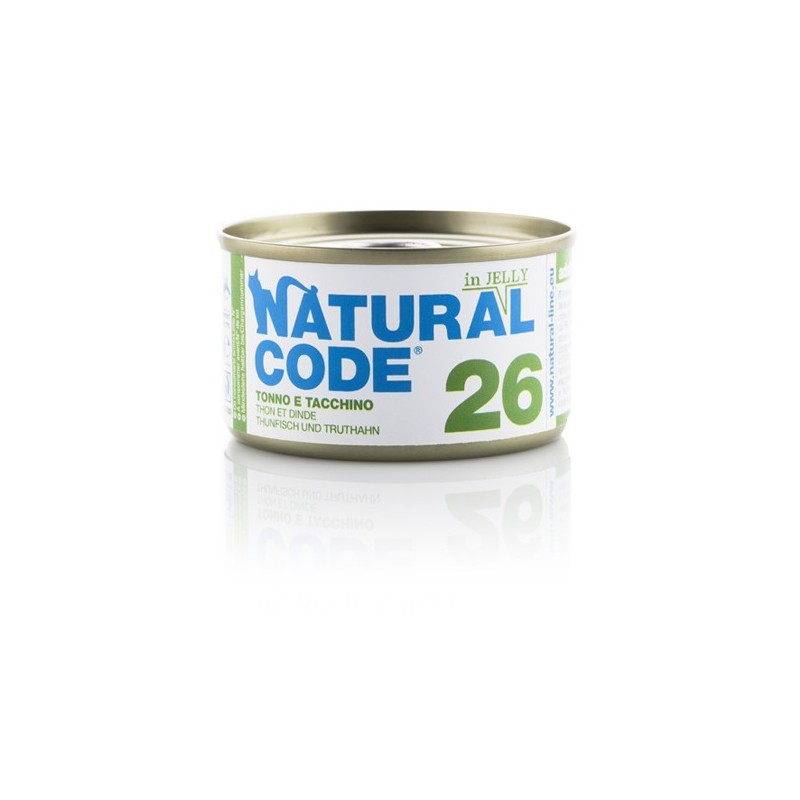 NATURAL CODE GR.85 JELLY TONNO E TACCHINO GR.85 -26-