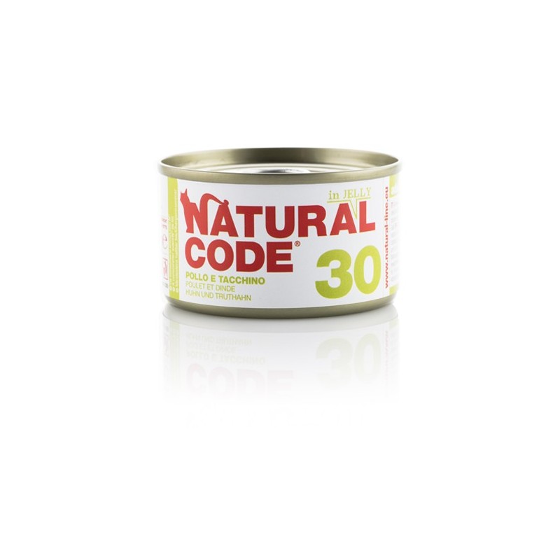 NATURAL CODE GR.85 JELLY POLLO E TACCHINO -30-