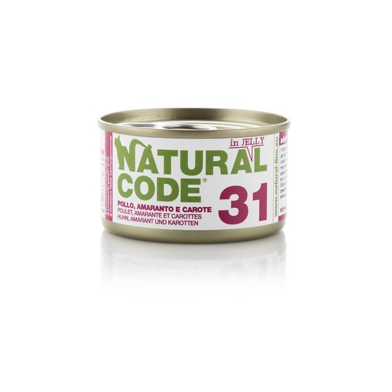 NATURAL CODE GR.85 POLLO AMARANTO CAROTE -31-