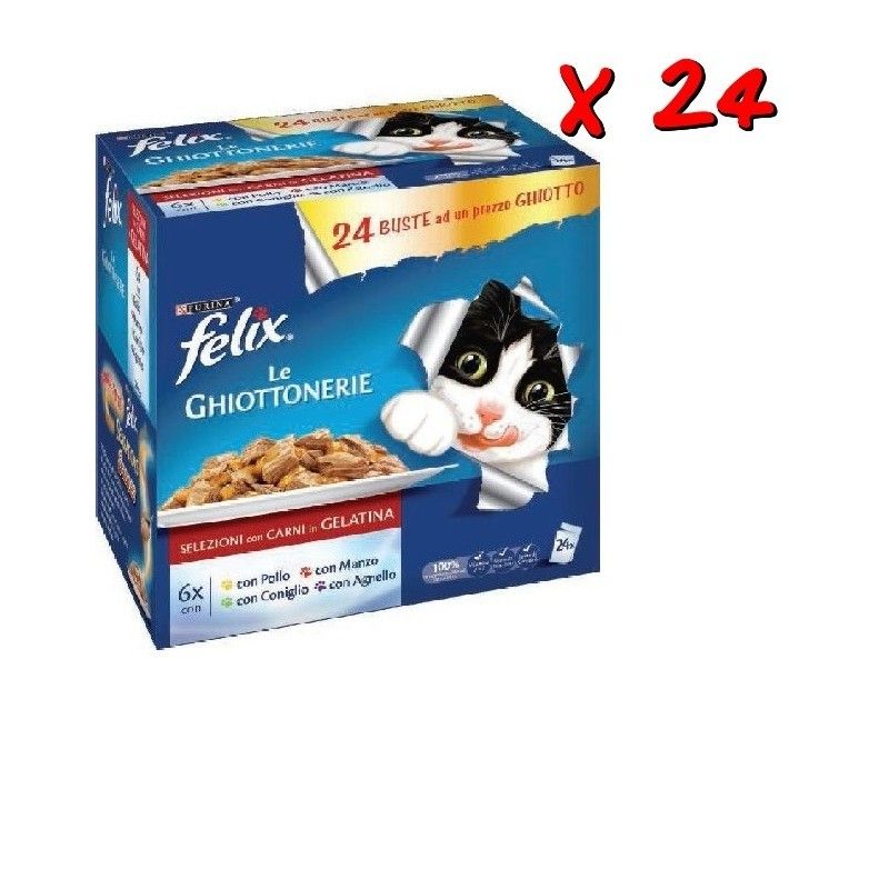 FELIX BUSTA GHIOTTONERIE X 24 PEZZI 