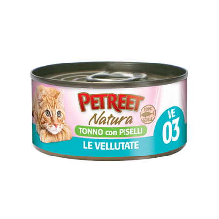 PETREET VELLUTATE GR.70 TONNO PISELLI 