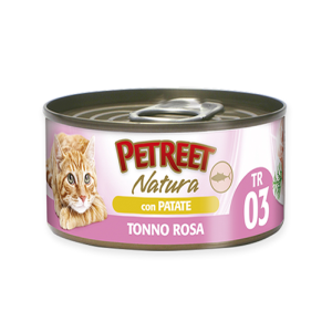 PETREET NATURA GR.140 TONNO ROSA PATATE 