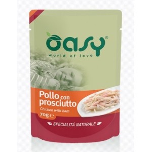OASY CAT BUSTA NATURALE GR.70 POLLO PROSCIUTTO 