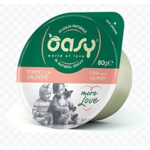 OASY MORE LOVE COPPETTA GR.80 TONNO SALMONE 