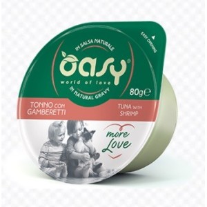 OASY MORE LOVE COPPETTA GR.80 TONNO GAMBERETTI 