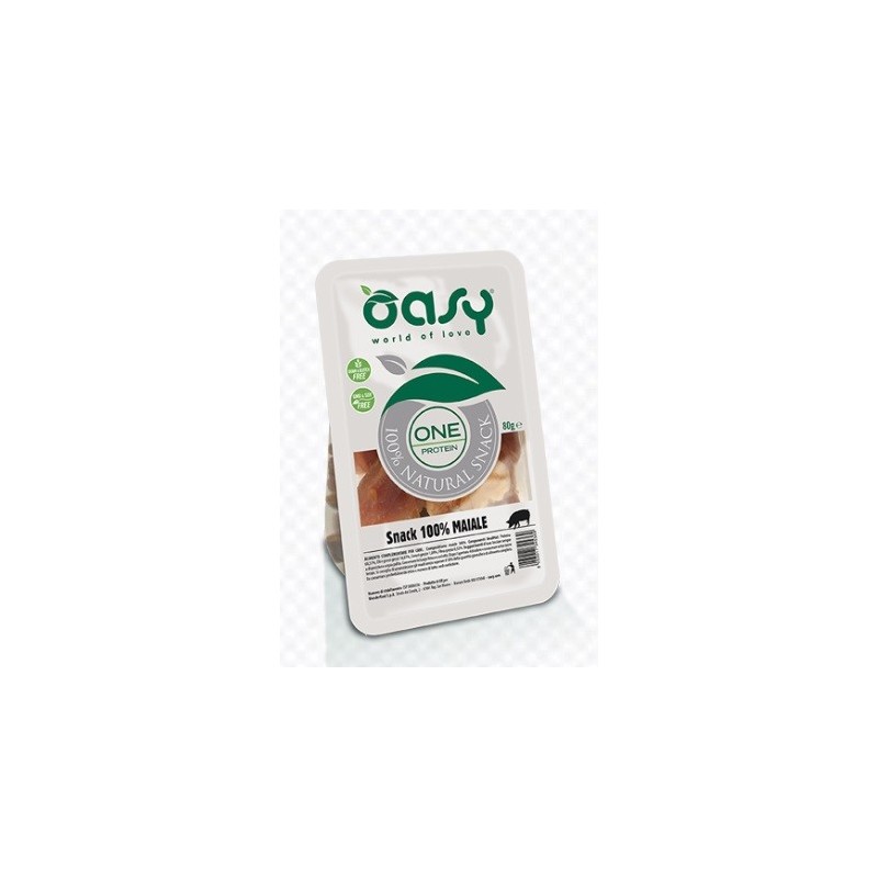OASY SNACK 100% MAIALE GR.80
