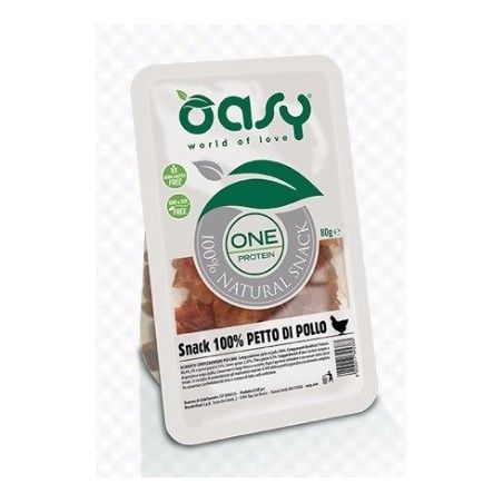 OASY SNACK 100% POLLO GR.80  