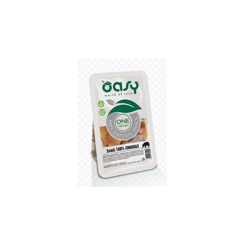 OASY SNACK 100% CINGHIALE GR.80