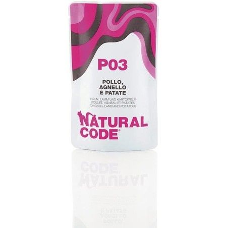 NATURAL CODE BUSTA GR.70 POLLO AGNELLO PATATE  -P03-