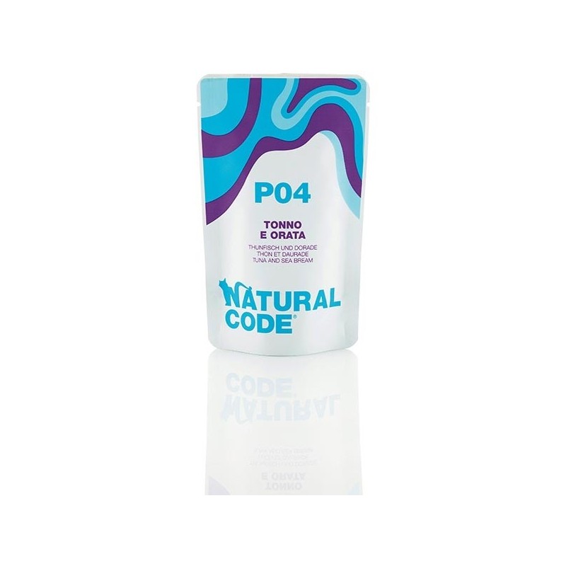 NATURAL CODE BUSTA GR.70 TONNO ORATA -P04- 