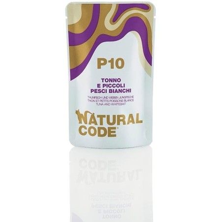 NATURAL CODE BUSTA TONNO E PESCI BIANCHI GR.70 -P10-