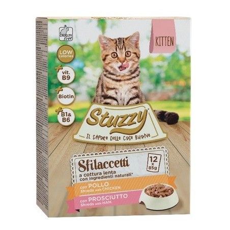 STUZZY CAT SFILACCETTI 12X85 GR KITTEN