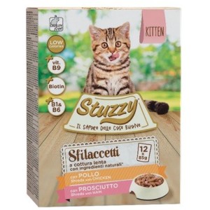 STUZZY CAT SFILACCETTI 12X85 GR KITTEN