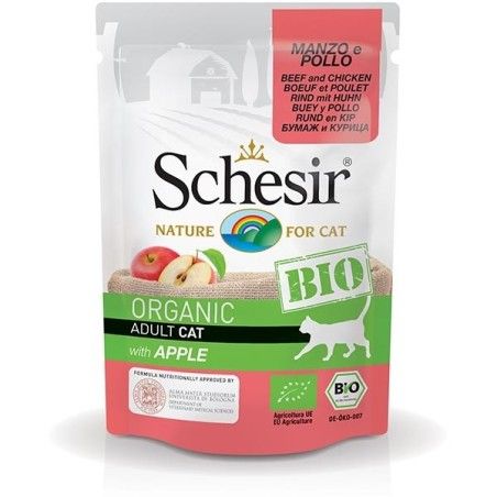 SCHESIR BIO BUSTA GR.85 MANZO POLLO 