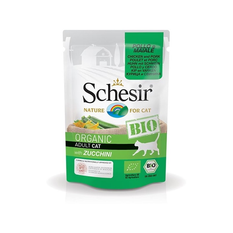 SCHESIR BIO BUSTA GR.85 POLLO MAIALE