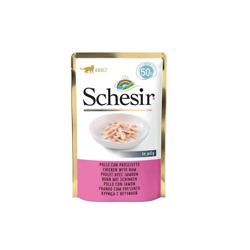SCHESIR BUSTA GR.50 POLLO PROSCIUTTO 