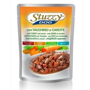 STUZZY DOG BUSTA GR.100 TACCHINO CAROTE