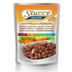STUZZY DOG BUSTA GR.100 VITELLO FAGIOLINI