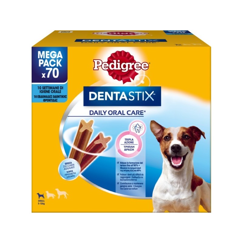 PEDIGREE DENTASTIX SMALL MULTIPACK 70PZ