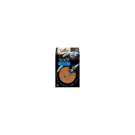 SHEBA SOUP TONNO 4X40 GR