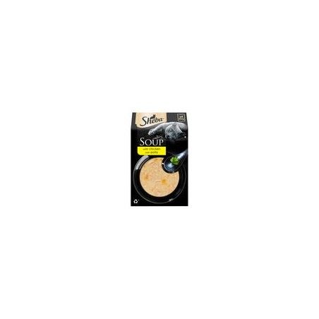 SHEBA SOUP POLLO 4X40 GR