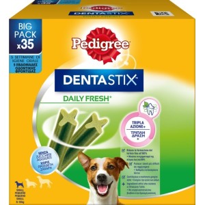 PEDIGREE DENTASTIX FRESH SMALL MULTIPACK 35 PEZZI