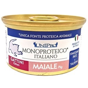 UNIPRO MONOPROTEICO GR.85 KITTEN MAIALE 