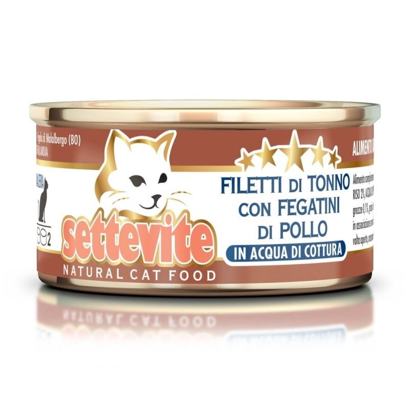 SETTEVITE FILETTI DI TONNO CON FEGATINI 