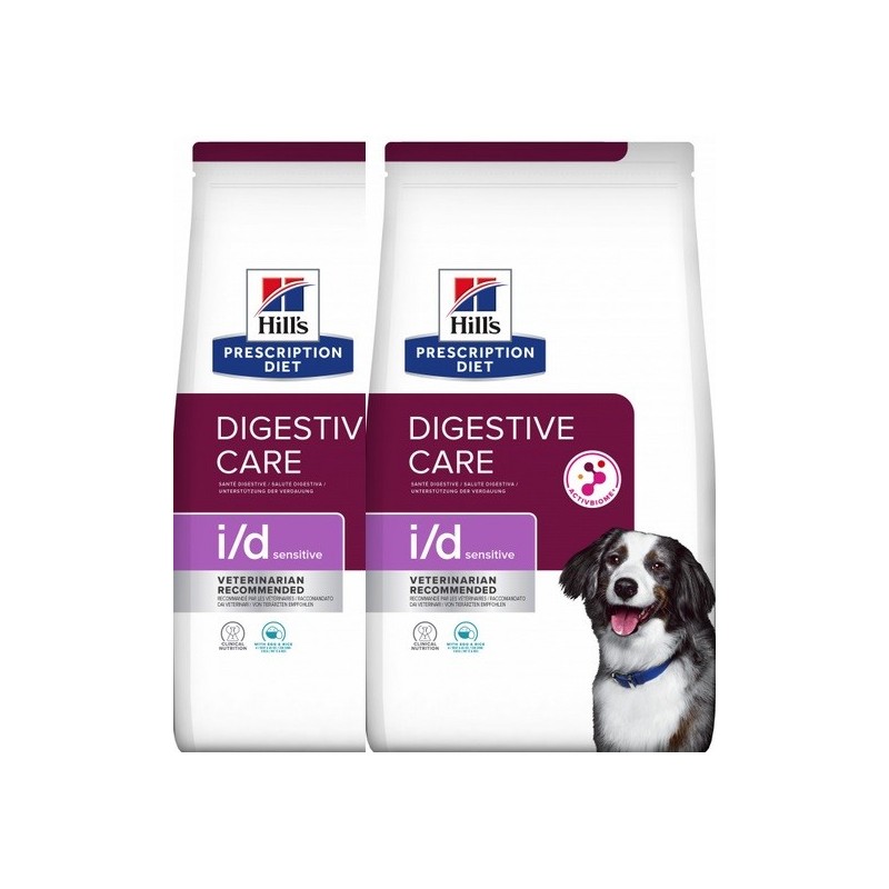 HILL'S I/D SENSITIVE CANE 12 KG **acquisto minimo 2 sacchi*prezzo riferito alla singola confezione*