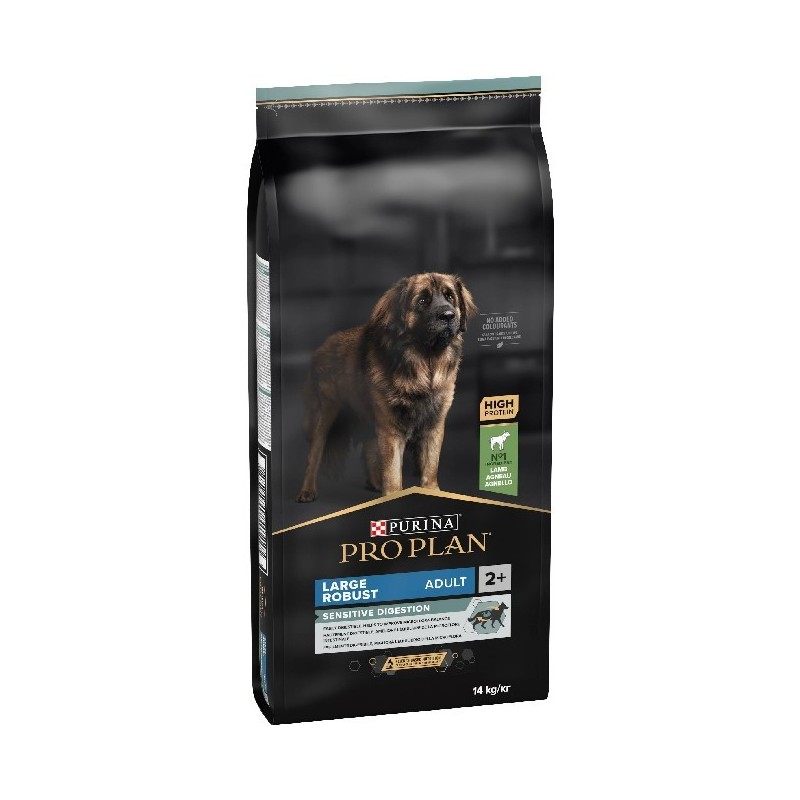 PURINA PRO PLAN ADULT LARGE ROBUST SENSITIVE DIGESTION AGNELLO 14 KG