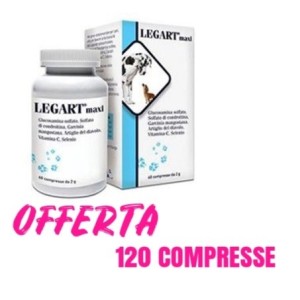 COMPRESSE LEGART MAXI 60 DA 2 GR *acquisto minimo 2 confezioni*prezzo riferito alla singola confezione*