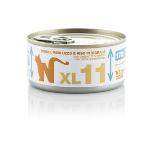 NATURALCODE XL 11 GR.170 TONNO MERLUZZO RISO INTEGRALE