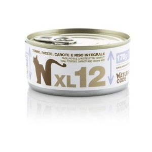 NATURALCODE XL 12 GR.170 TONNO PATATE CAROTE RISO INTEGRALE